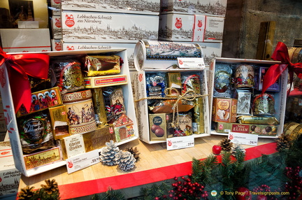 Gift boxes of Christmas treats